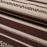Schumacher Skyline Stripes Reversible Americano Fabric