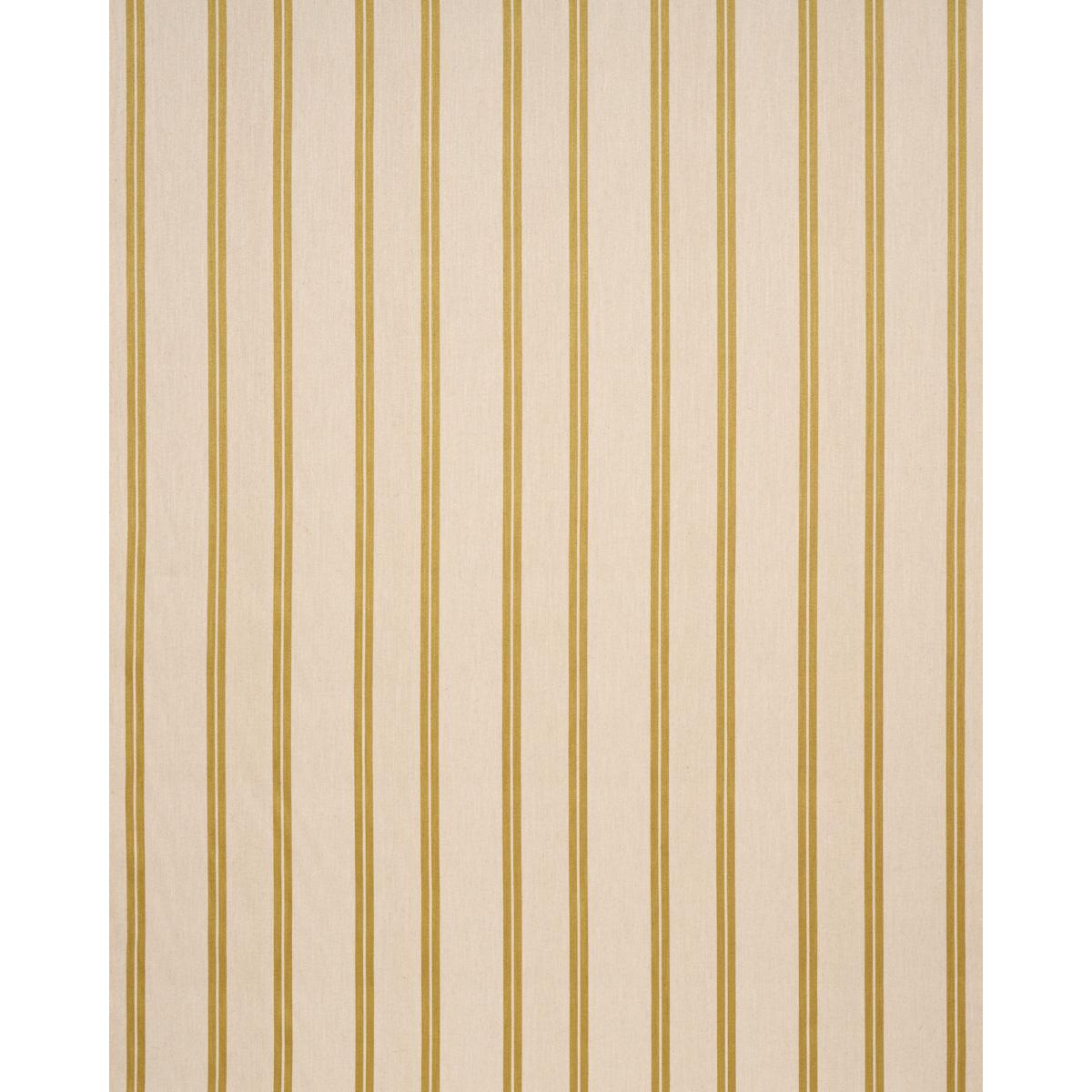 Schumacher Double Face Stripes Terracotta Lime Fabric
