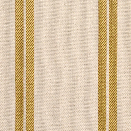 Schumacher Double Face Stripes Terracotta Lime Fabric