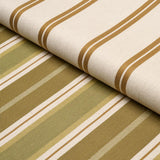 Schumacher Double Face Stripes Chartreuse Fabric