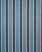 Schumacher Double Face Stripes Denim Ros Fabric