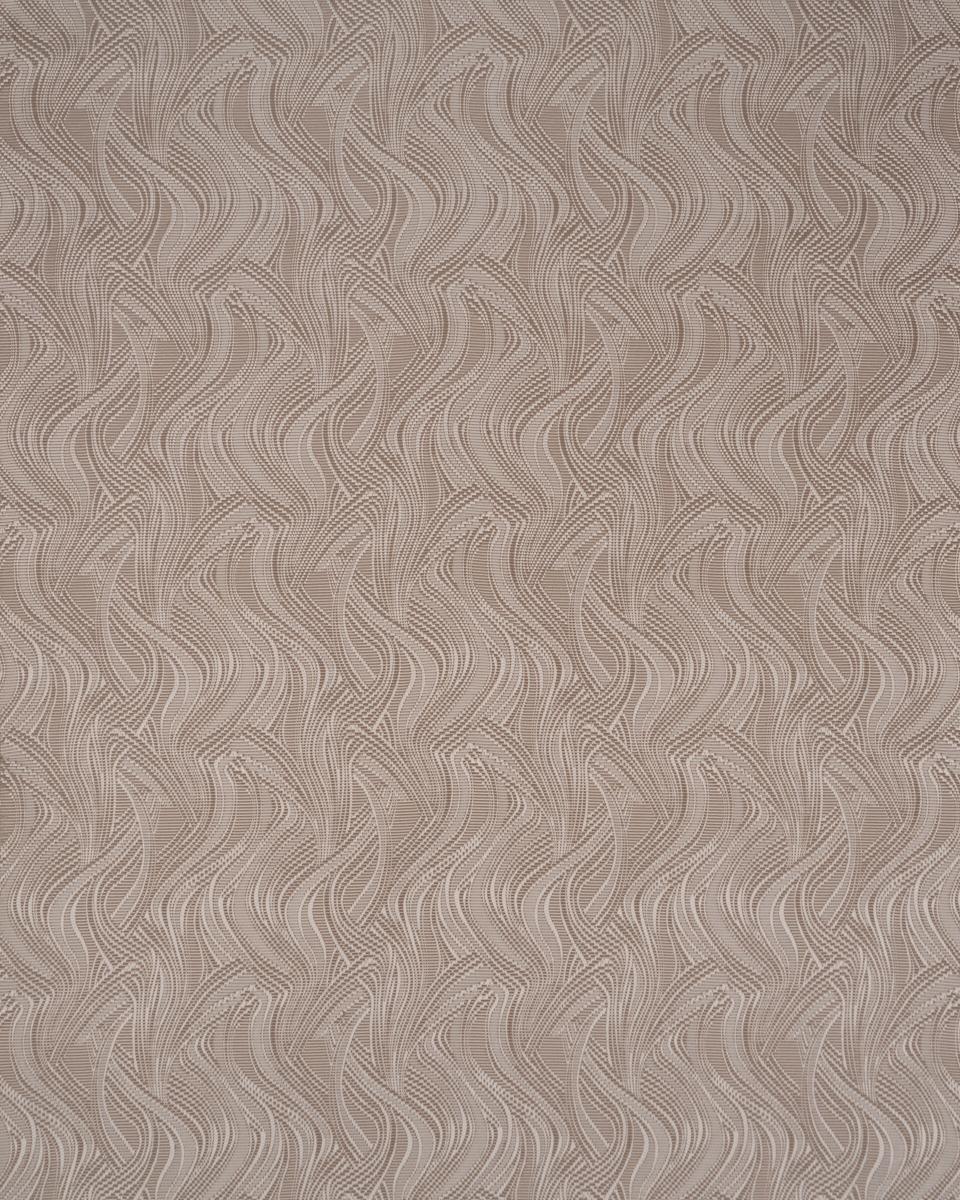Schumacher Quilted Waves Indoor/Outdoor Metallic Brown Fabric