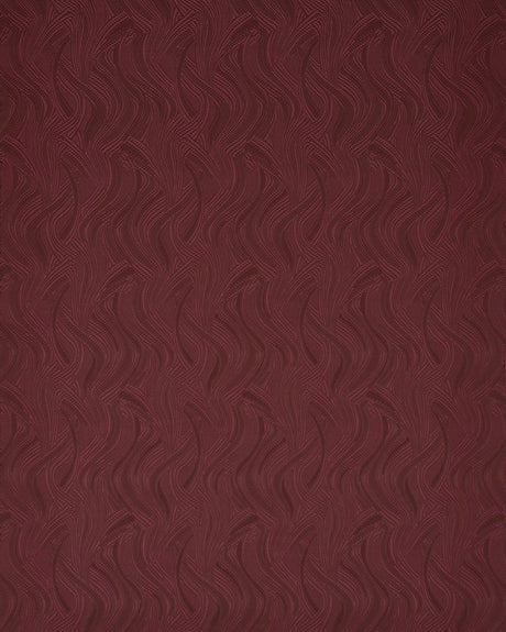 Schumacher Quilted Waves Indoor/Outdoor Merlot Fabric