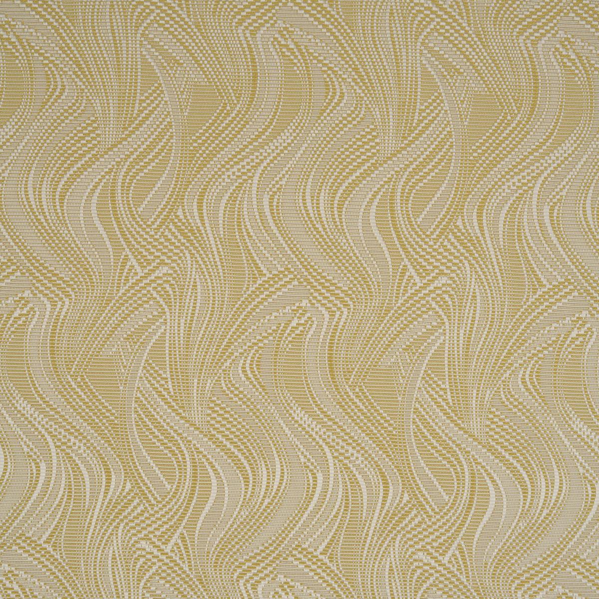 Schumacher Quilted Waves Indoor/Outdoor Chartreuse Fabric
