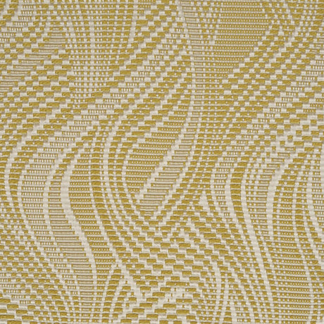 Schumacher Quilted Waves Indoor/Outdoor Chartreuse Fabric