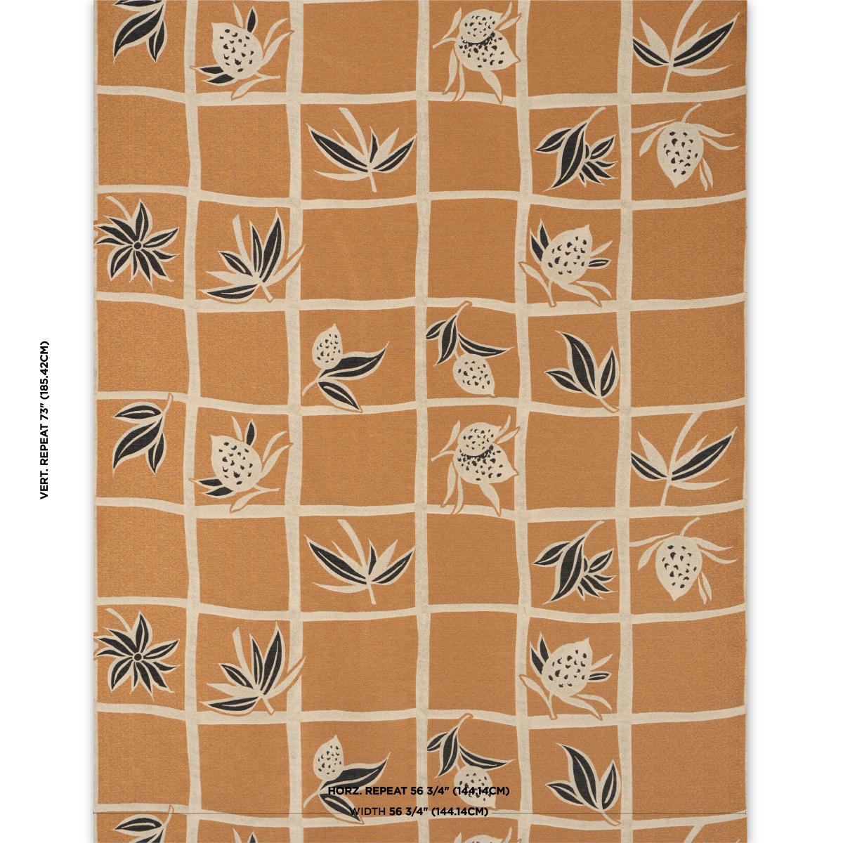 Schumacher High Line Cuivre Fabric