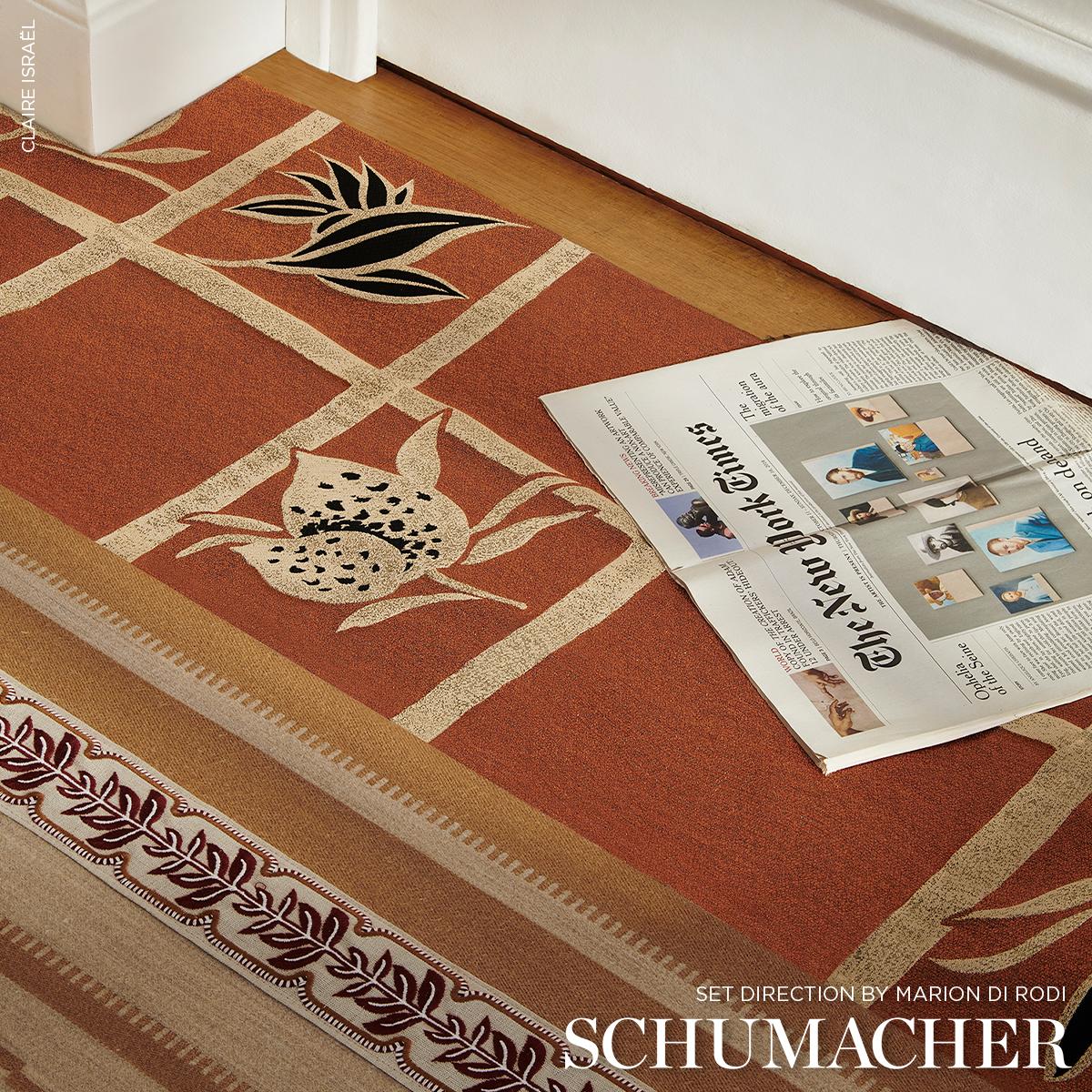 Schumacher High Line Cuivre Fabric