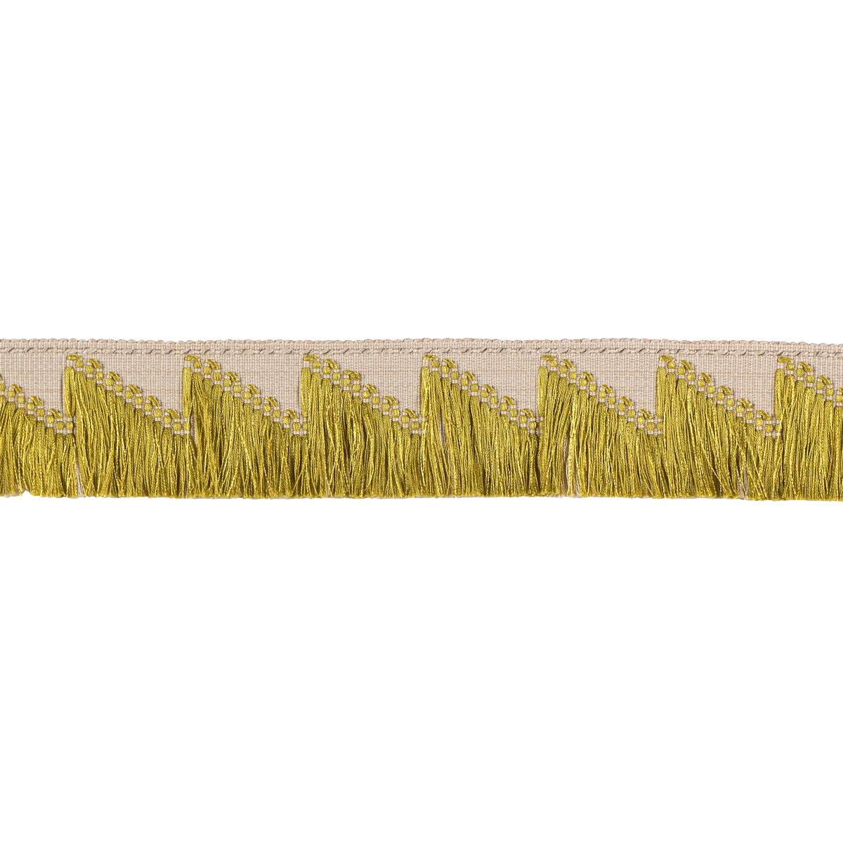 Schumacher Chartreuse Trace Of Connection Fringe