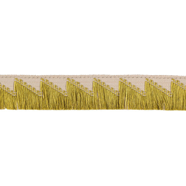 Schumacher Chartreuse Trace Of Connection Fringe
