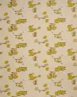 Schumacher Trace Of Connection Silk Mustard Fabric