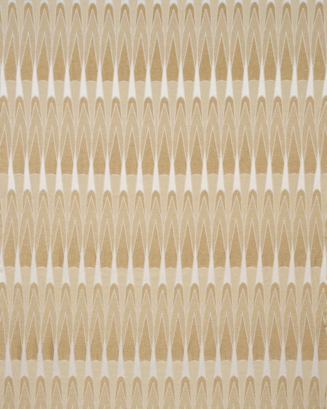 Schumacher Nightfall Skyline Antique Gold Fabric