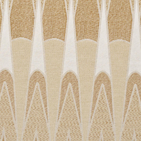 Schumacher Nightfall Skyline Antique Gold Fabric