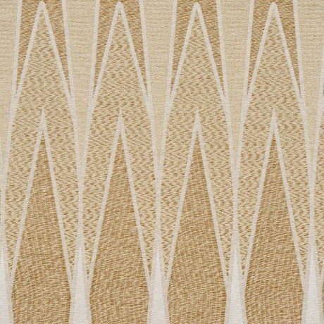 Schumacher Nightfall Skyline Antique Gold Fabric