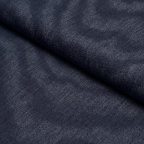 Schumacher Denim Moir Denim Fabric