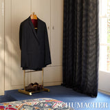 Schumacher Denim Moiré Denim Fabric