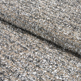 Schumacher Tenue De Soire Sparkling Silver Fabric