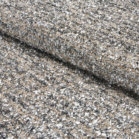 Schumacher Tenue De Soire Sparkling Silver Fabric