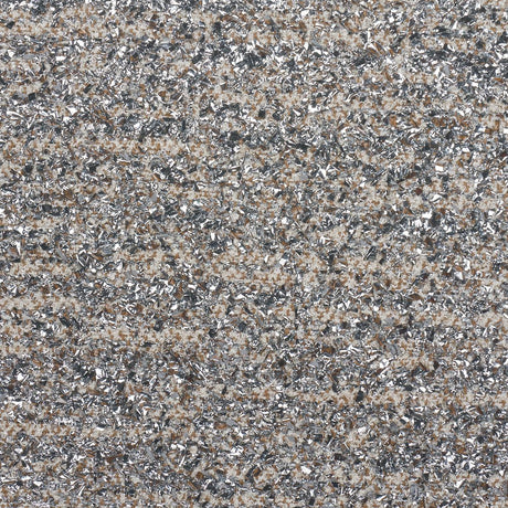 Schumacher Tenue De Soire Sparkling Silver Fabric