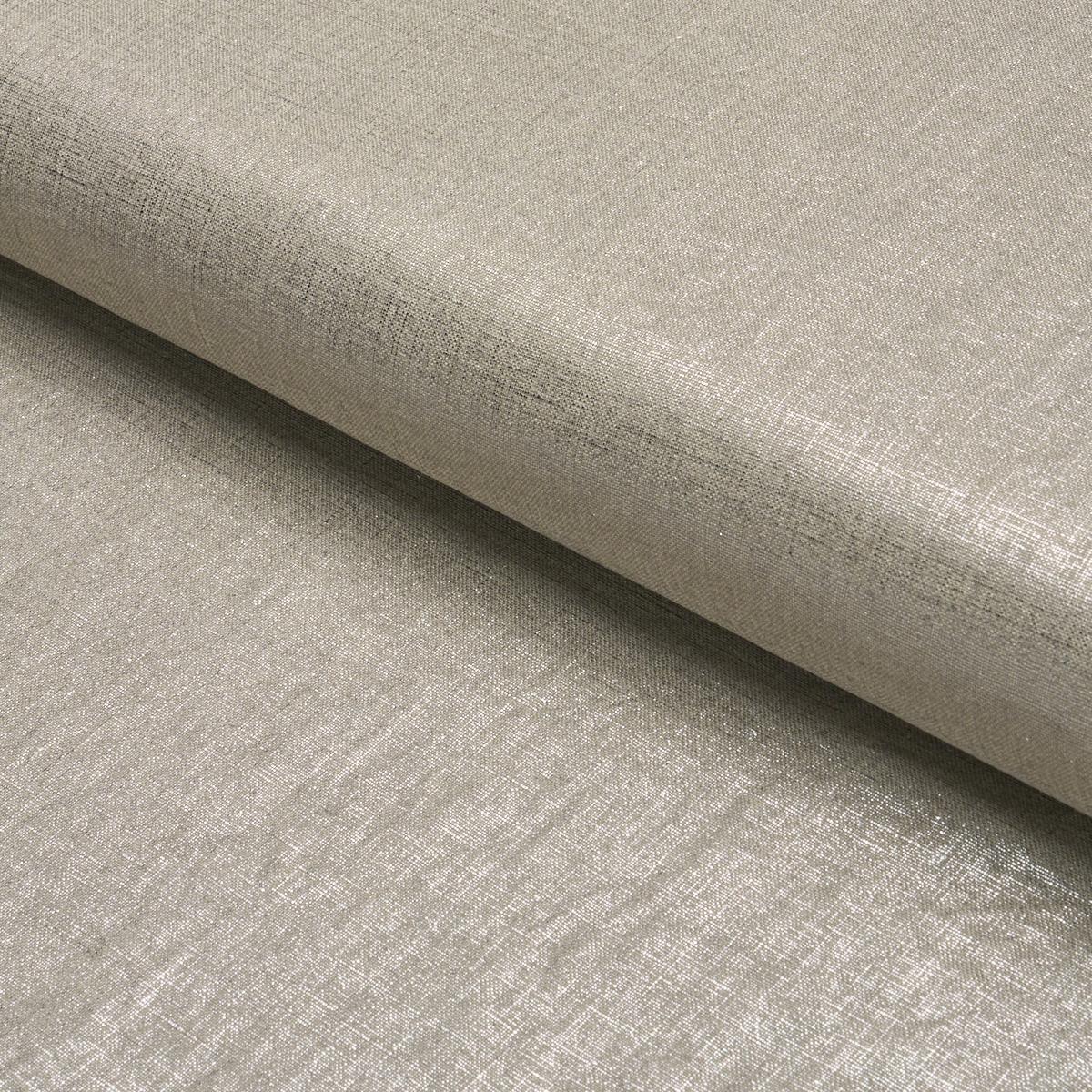 Schumacher Midnight Glow Lustrous Metal Fabric