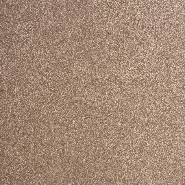 Schumacher Metallic Vegan Leather Outdoor Dune Fabric