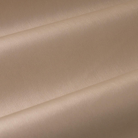 Schumacher Metallic Vegan Leather Outdoor Dune Fabric
