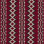 Schumacher Pathway Red Fabric