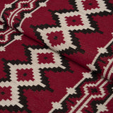 Schumacher Pathway Red Fabric