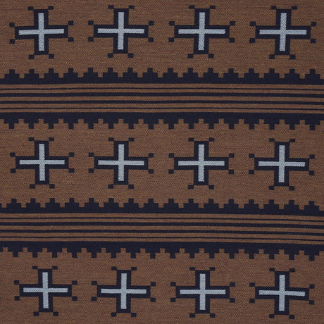 Schumacher Born For Water Terracotta Fabric