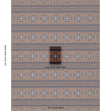 Schumacher Born For Water Terracotta Fabric