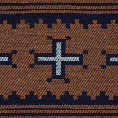 Schumacher Born For Water Terracotta Fabric