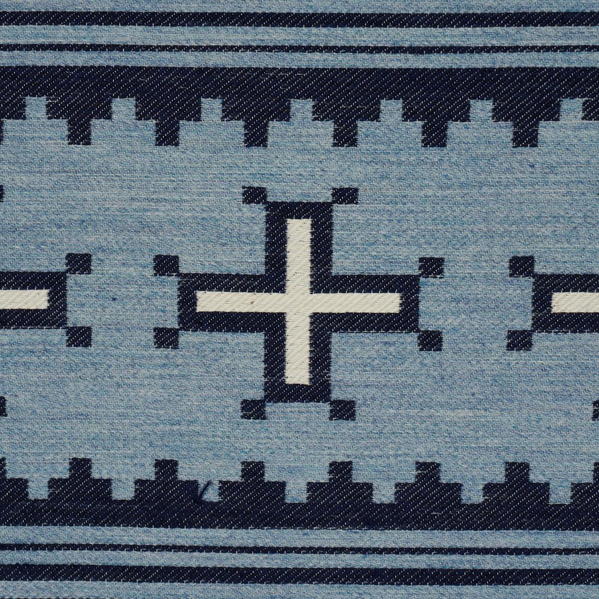 Schumacher Born For Water Sky Fabric