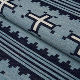 Schumacher Born For Water Sky Fabric