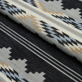 Schumacher Monsoon Navy Fabric
