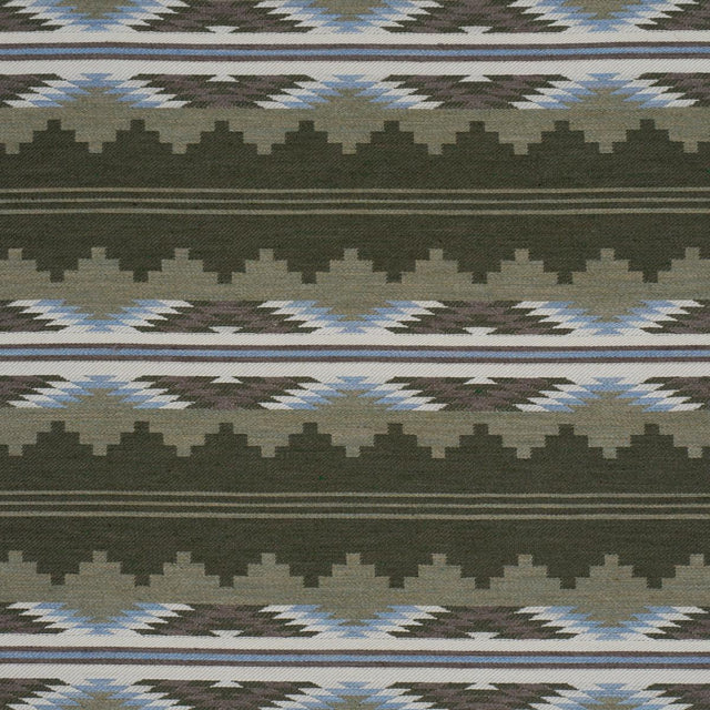 Schumacher Monsoon Green Fabric