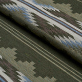 Schumacher Monsoon Green Fabric