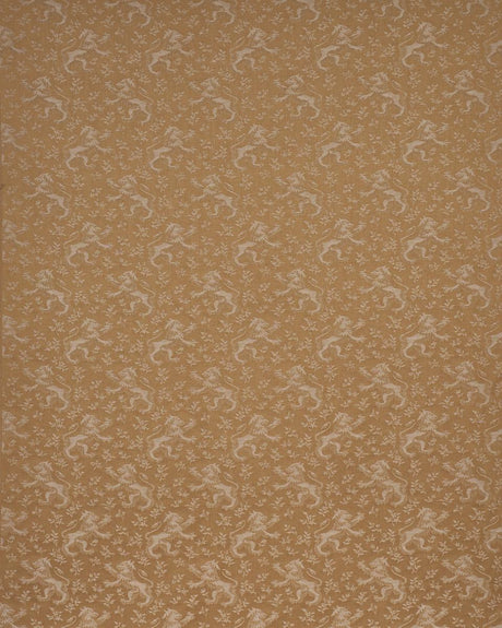 Schumacher Ewan'S Beasts Wheat Fabric