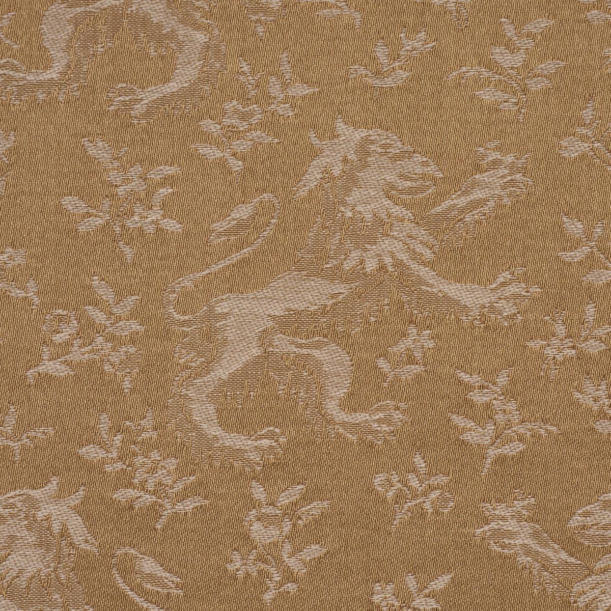 Schumacher Ewan'S Beasts Wheat Fabric