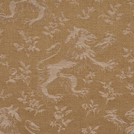 Schumacher Ewan'S Beasts Wheat Fabric