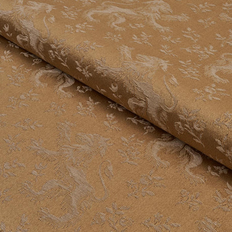 Schumacher Ewan'S Beasts Wheat Fabric