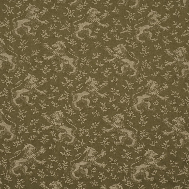 Schumacher Ewan'S Beasts Moss Fabric