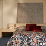 Schumacher Reversible Digital Damask Denim Fabric