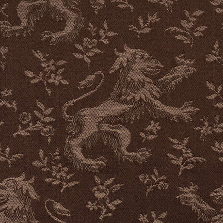 Schumacher Ewan'S Beasts Brown Fabric