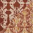 Schumacher Reversible Digital Damask Chartreuse Fabric