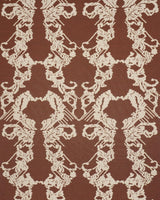 Schumacher Reversible Digital Damask Chartreuse Fabric