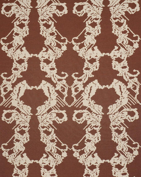 Schumacher Reversible Digital Damask Chartreuse Fabric