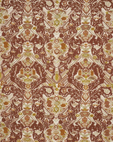 Schumacher Reversible Digital Damask Chartreuse Fabric
