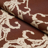 Schumacher Reversible Digital Damask Chartreuse Fabric