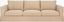 Surya Braydee BRAY-001 32"H x 99"W x 39"D Sofa