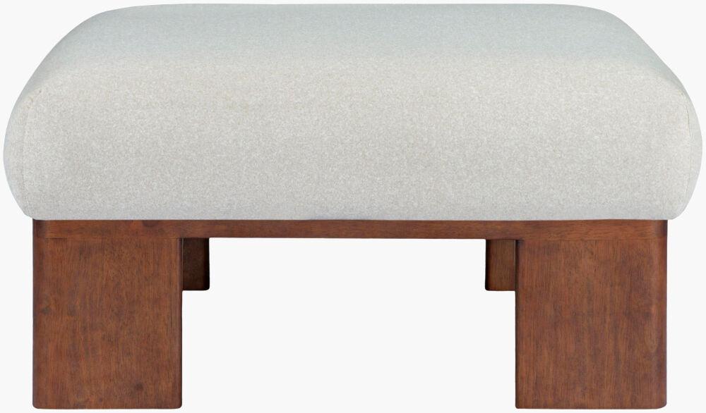 Surya Lunara LURA-001 18"H x 36"W x 36"D Bench/Ottoman/Stool