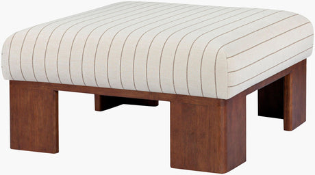 Surya Lunara LURA-002 18"H x 36"W x 36"D Bench/Ottoman/Stool
